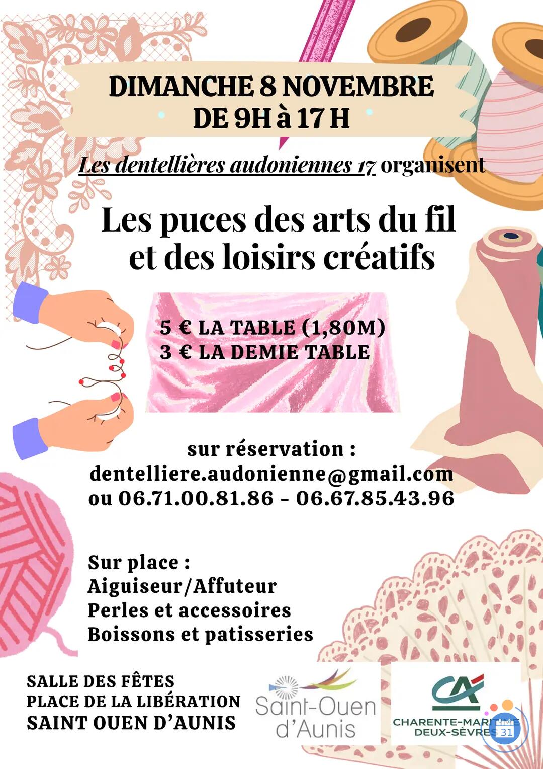 Image Puces des arts du fil et des loisirs créatifs (photo 1)