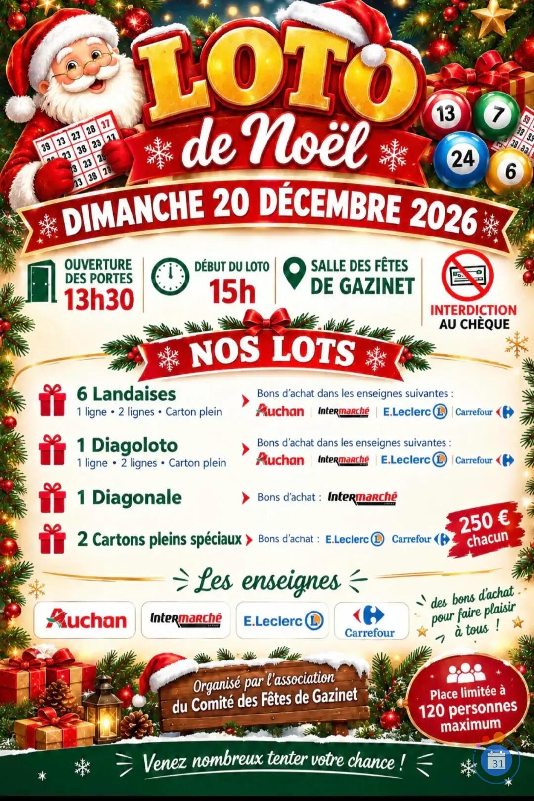 Image Loto de noël (photo 1)
