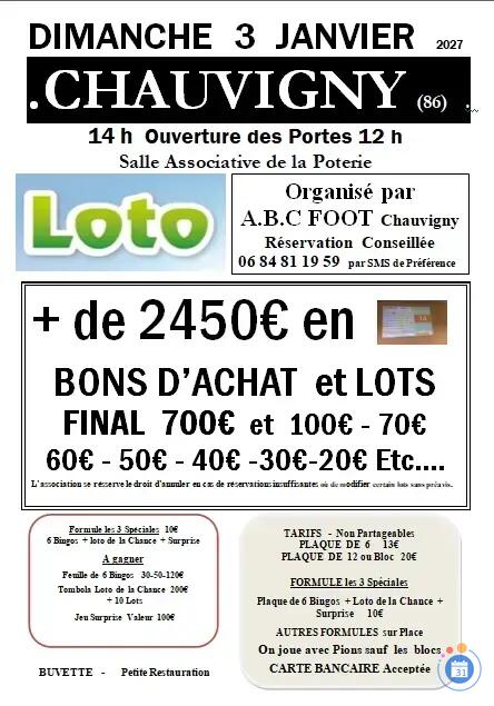 Image LOTO de ABC Foot Final (BA 700€) par Monique (photo 1)