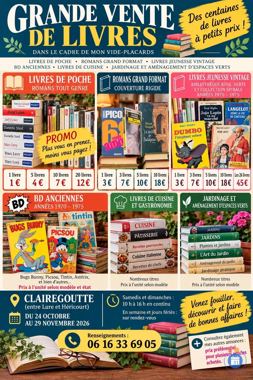 Image CHACUN TROUVE SON BONHEUR - DE 1€ AUX BELLES PIÈCES, DES CENTAINES D OBJETS (photo 2)
