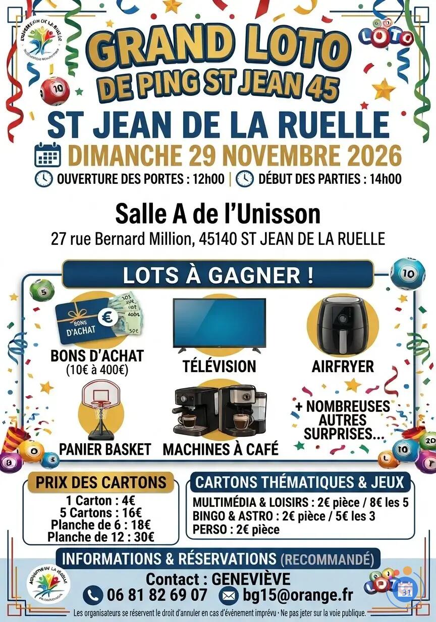 Image LOTO de Ping St Jean 45 (photo 1)