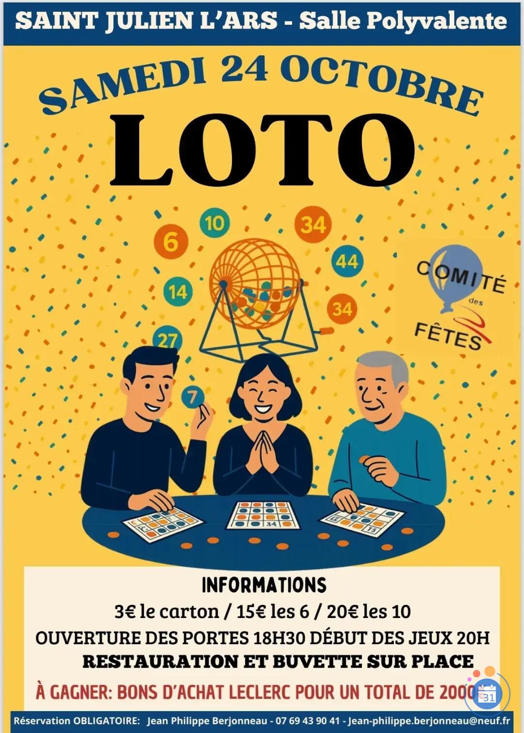 Image Loto du comité des fêtes (photo 1)
