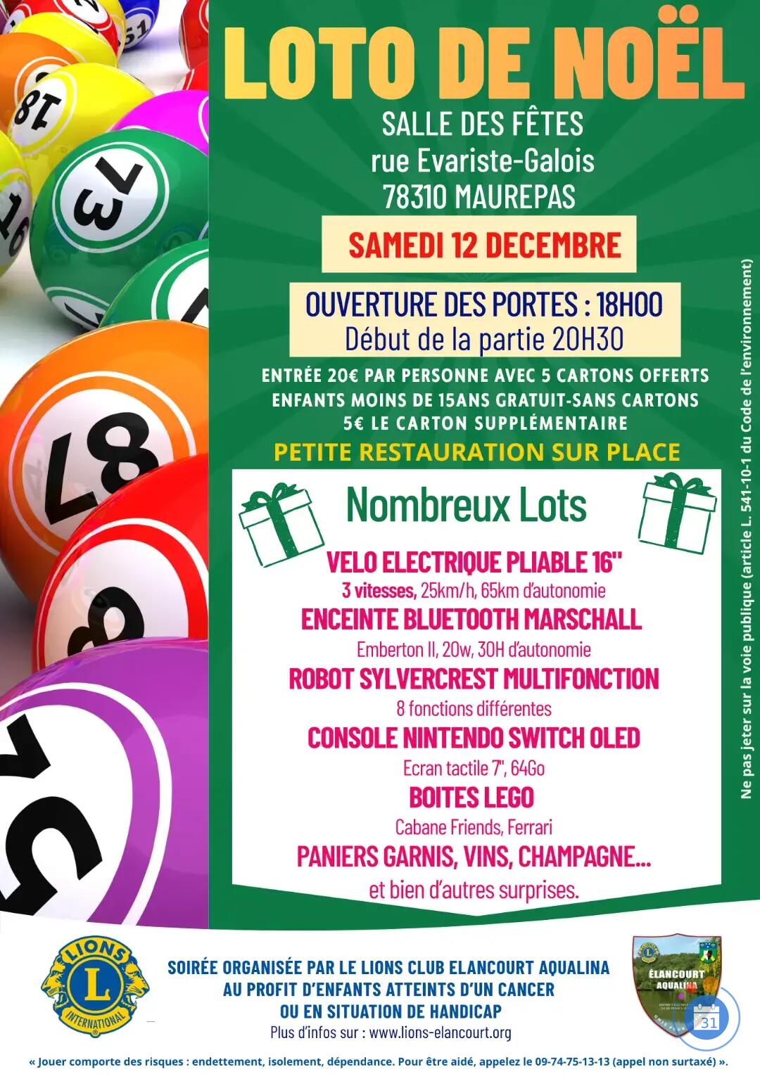 Image LOTO DE NOEL (photo 1)