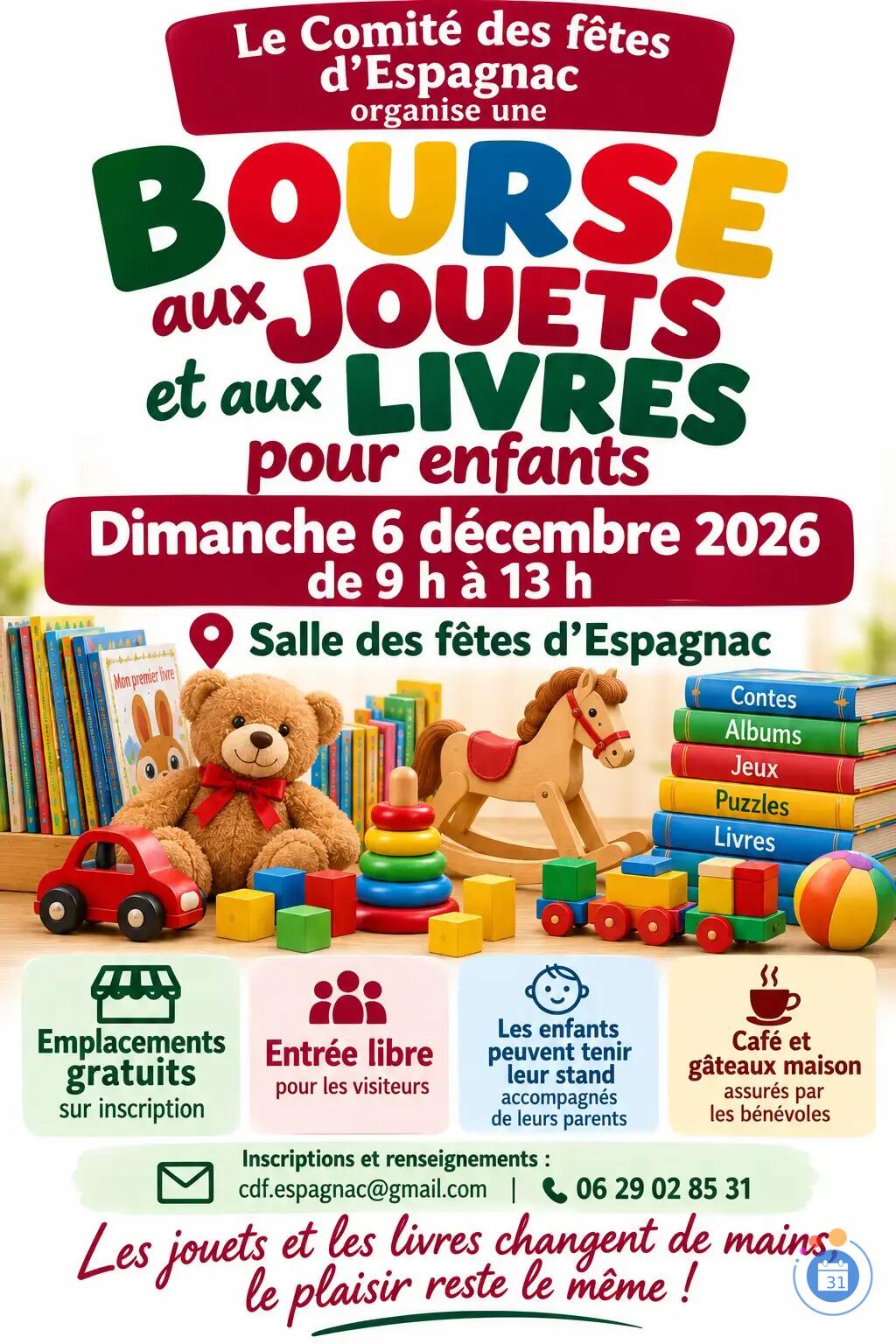 Image Bourse aux jouets et aux livres d'enfants (photo 1)