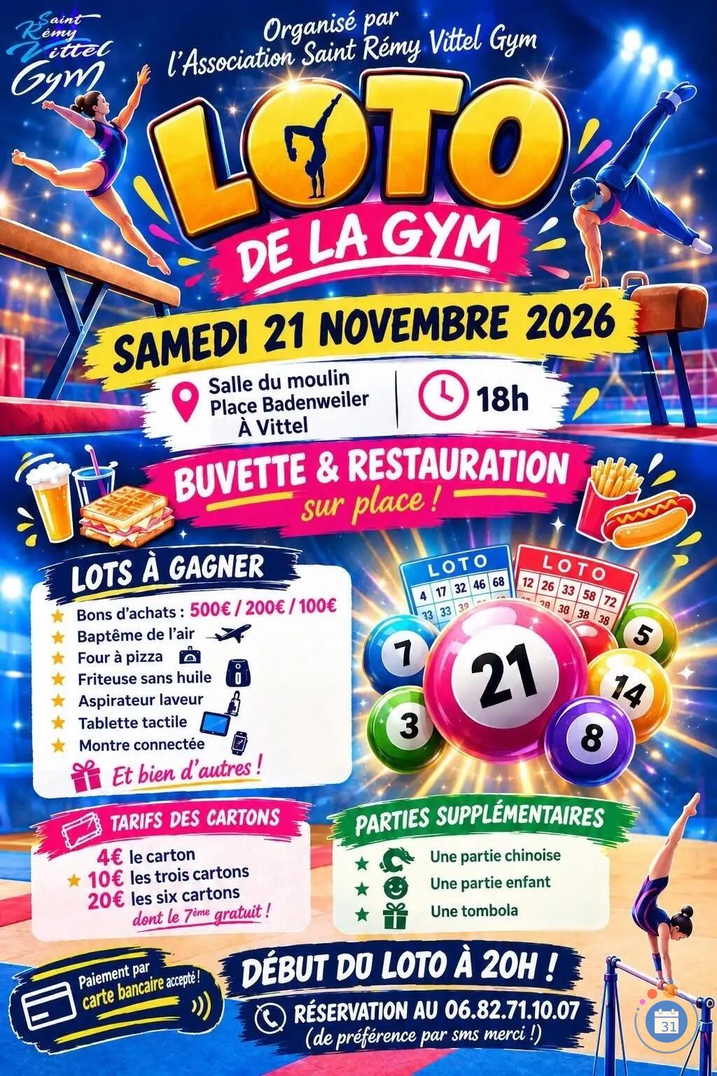 Image Loto de la gym (photo 1)
