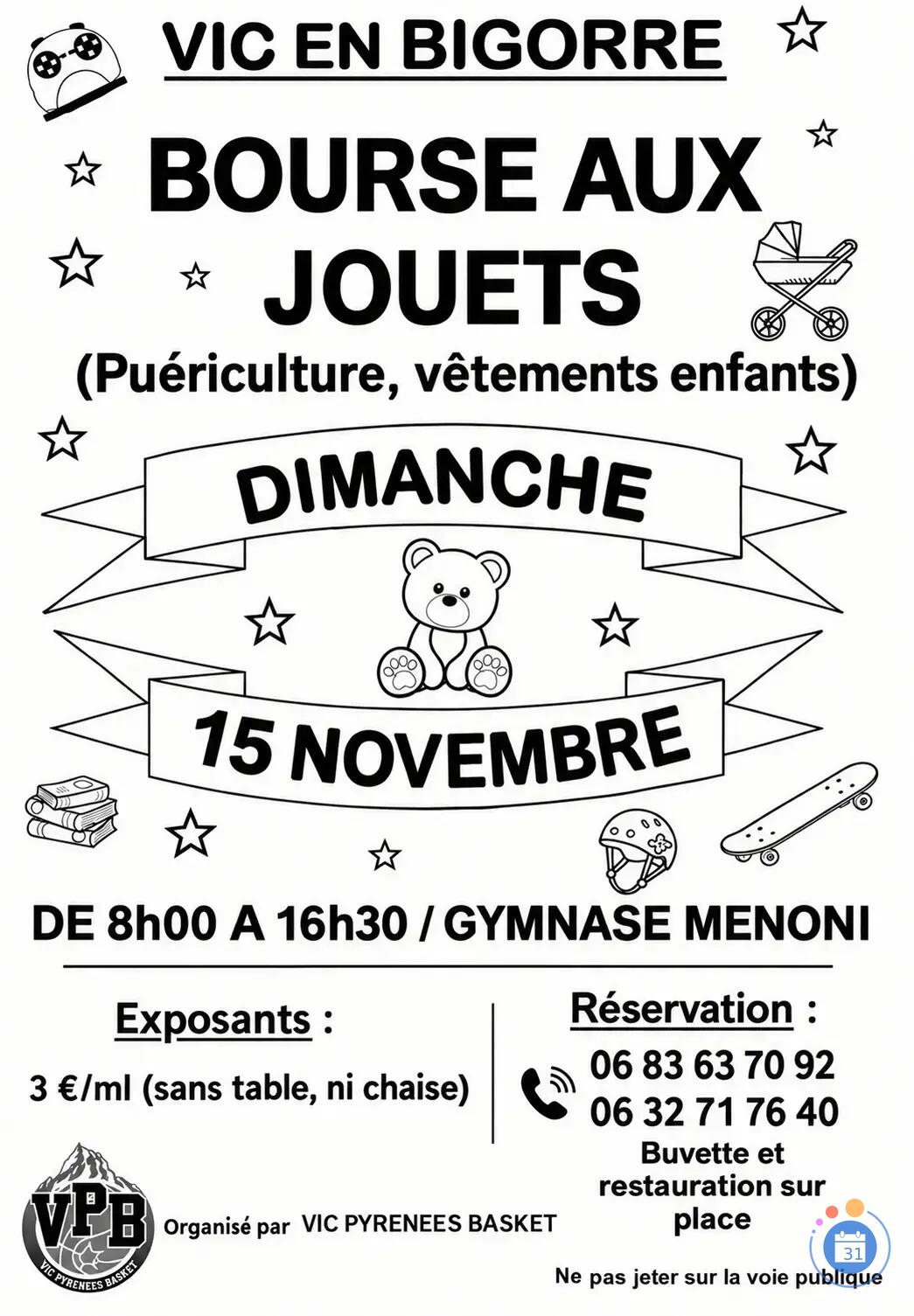 Image Bourse aux jouets (puériculture, vêtements enfants) (photo 1)