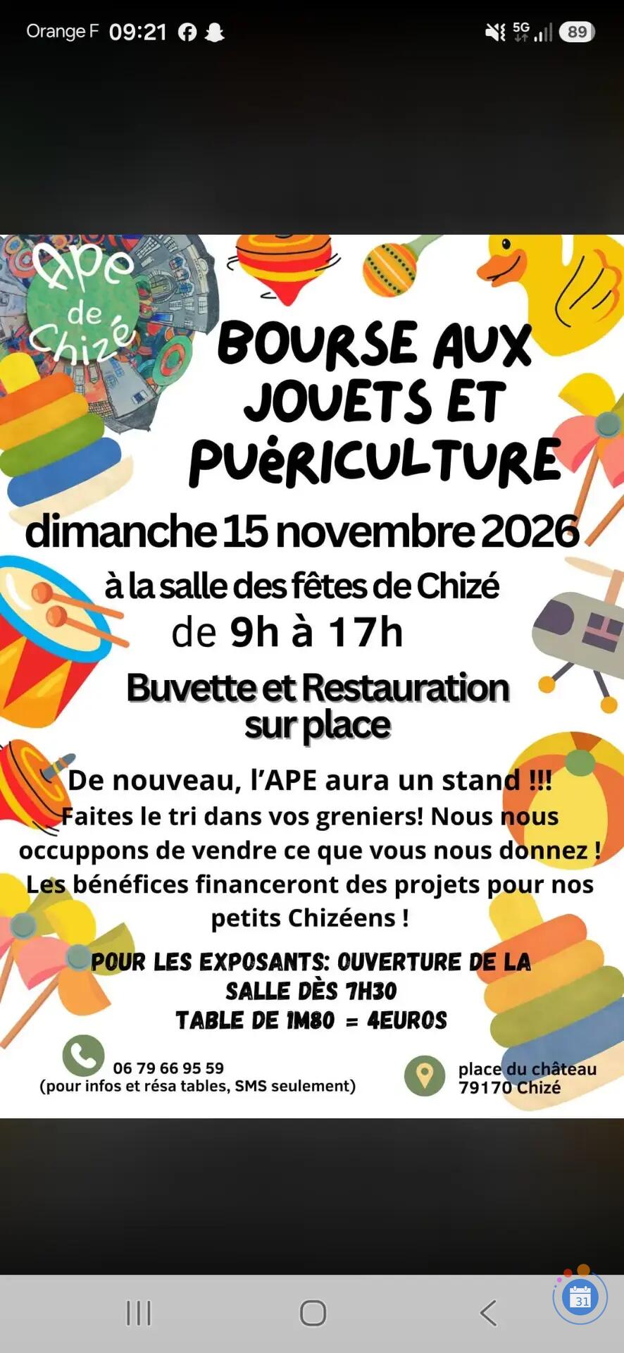 Image Bourse aux jouets et puériculture (photo 1)
