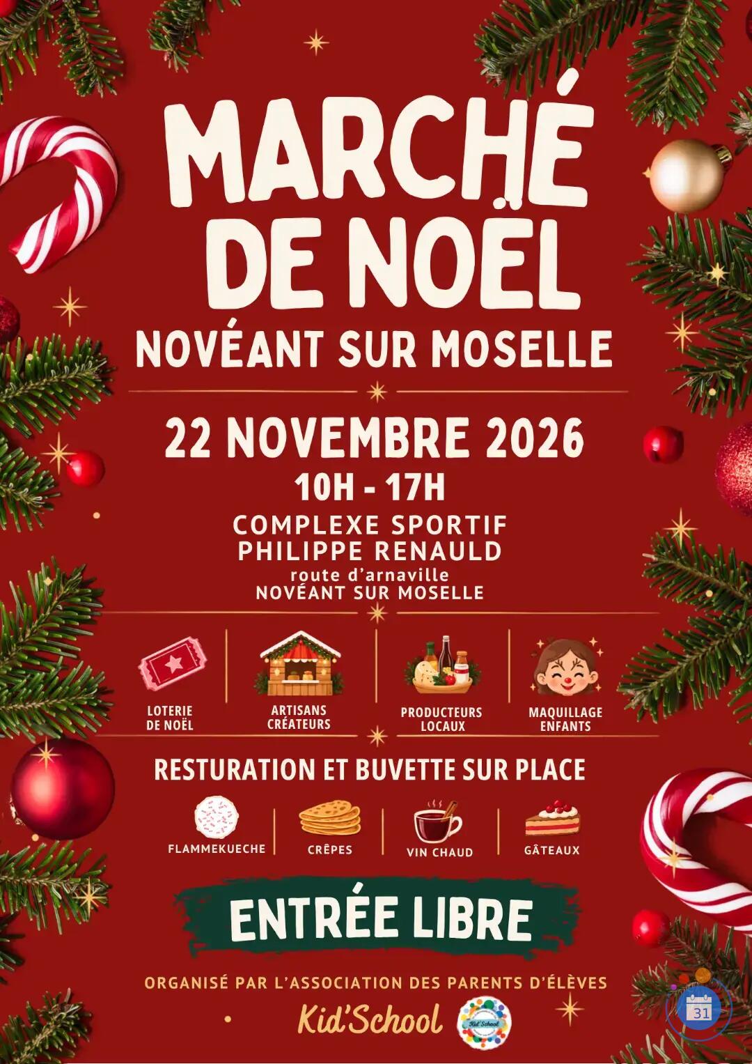 Image Marché de Noël de Novéant-sur-Moselle (photo 1)