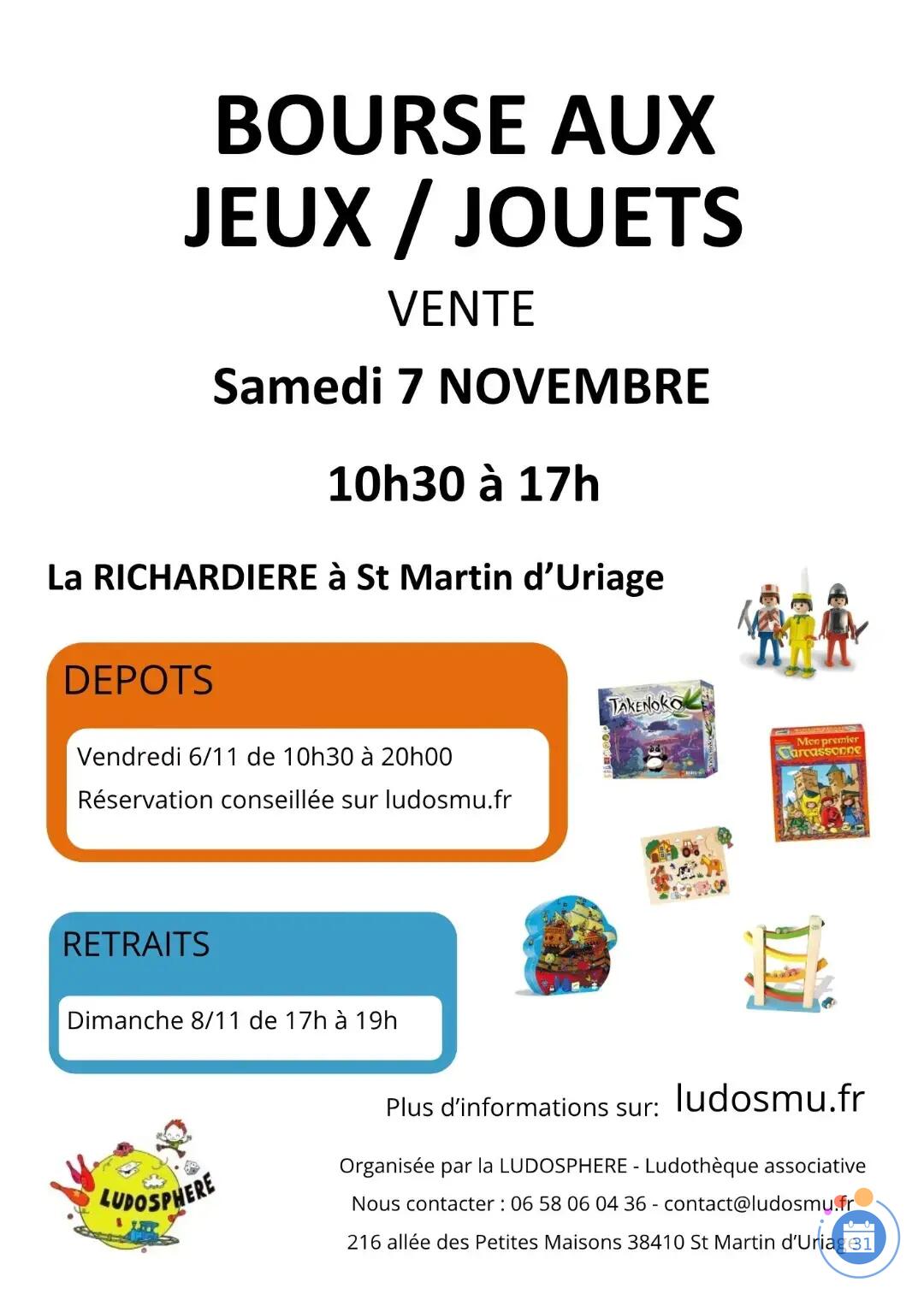 Image Bourse aux Jeux et Jouets (photo 1)