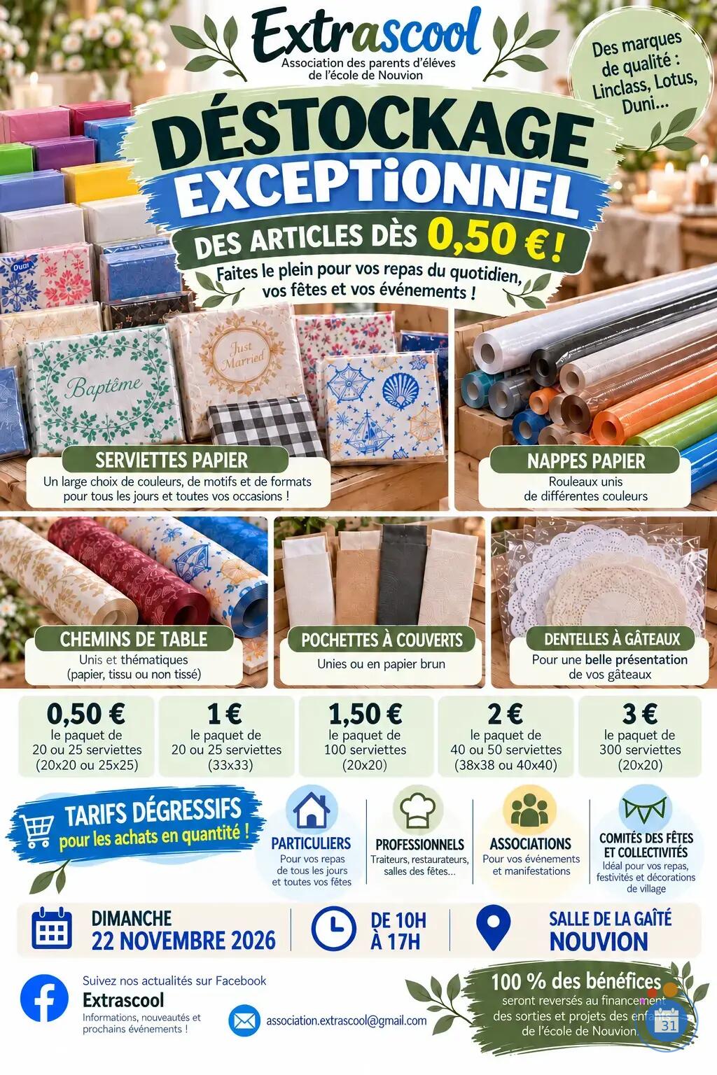 Image Destockage Arts de la table (photo 1)