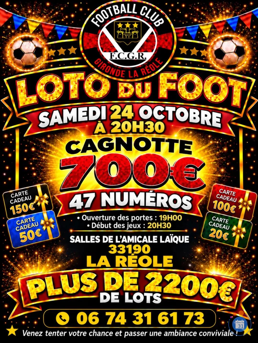 Image Loto FCGR (photo 1)