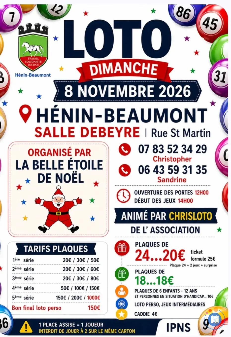 Image Loto de la belle étoile de noël (photo 1)