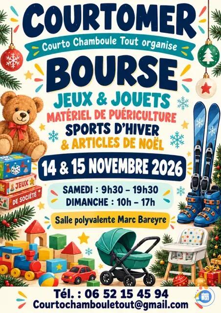 Image Bourse aux vêtements jeux jouets matériels de puériculture (photo 1)