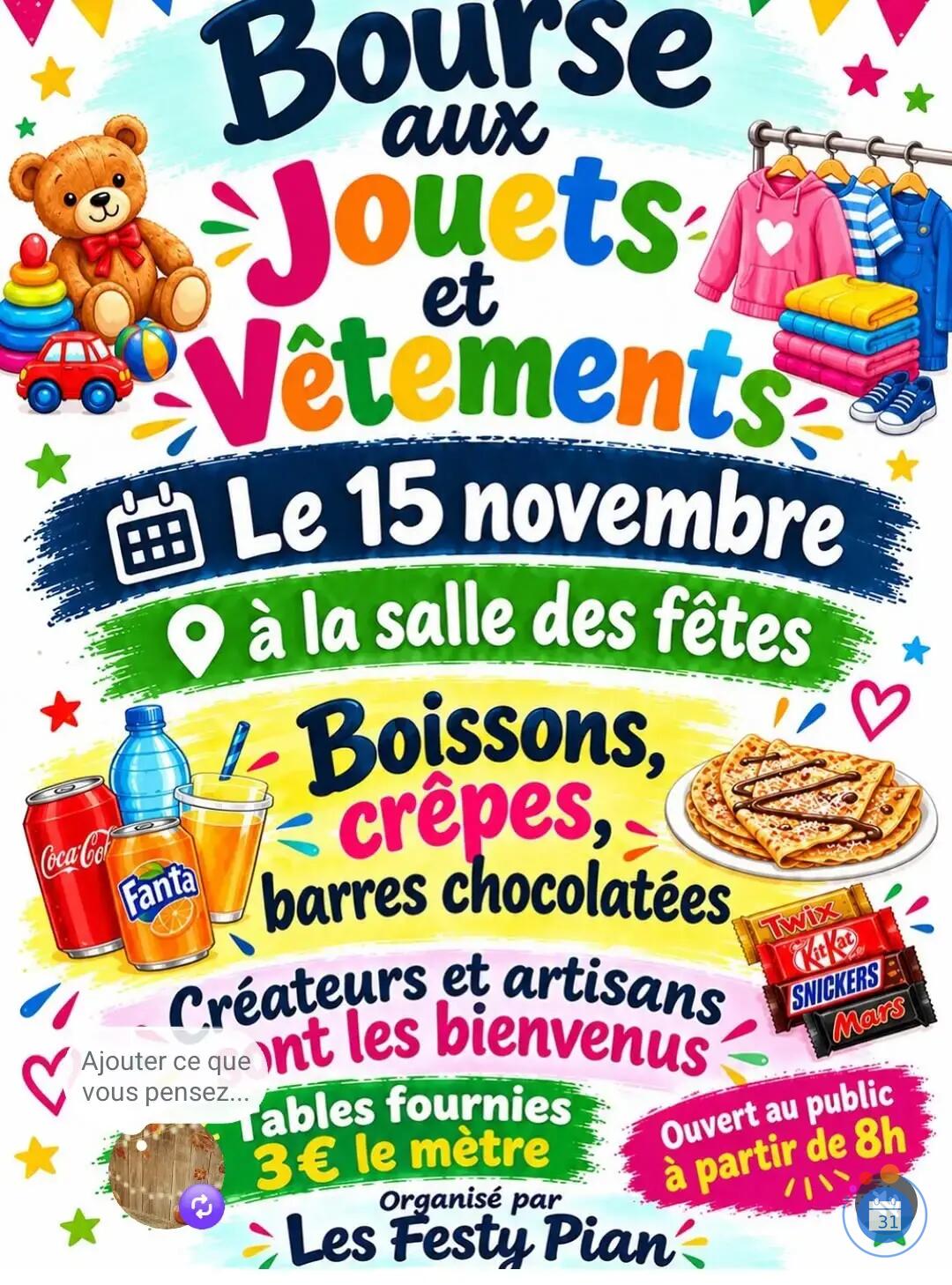 Image Bourse aux jouets et vêtements (photo 1)