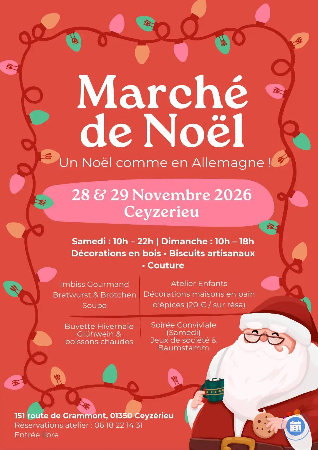 Image Marché de Noël Allemand de Ceyzérieu (photo 1)
