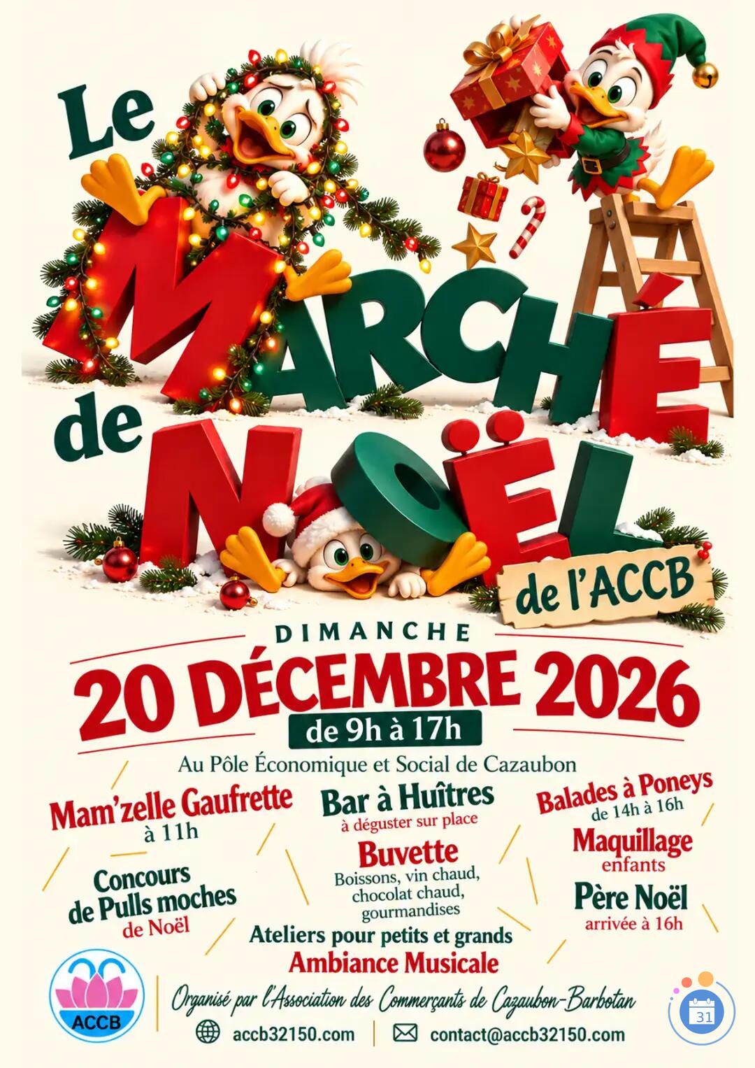 Image Le Marché de Noël de l'ACCB (photo 1)