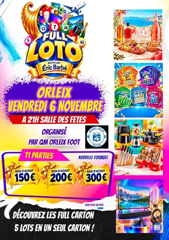 Image FULL LOTO DU QM ORLEIX FOOT (photo 1)