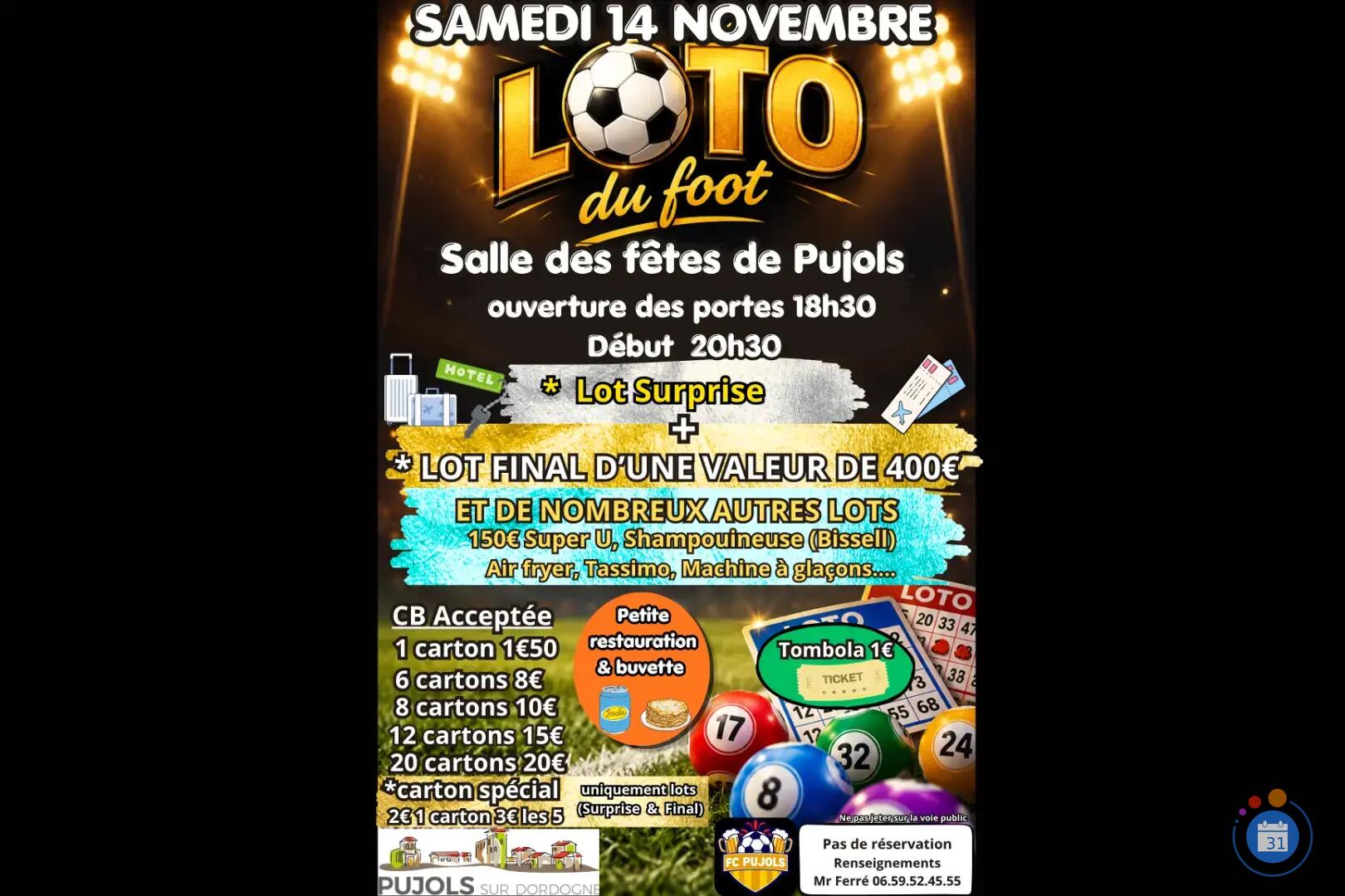 Image Loto du Foot Loisirs (photo 1)