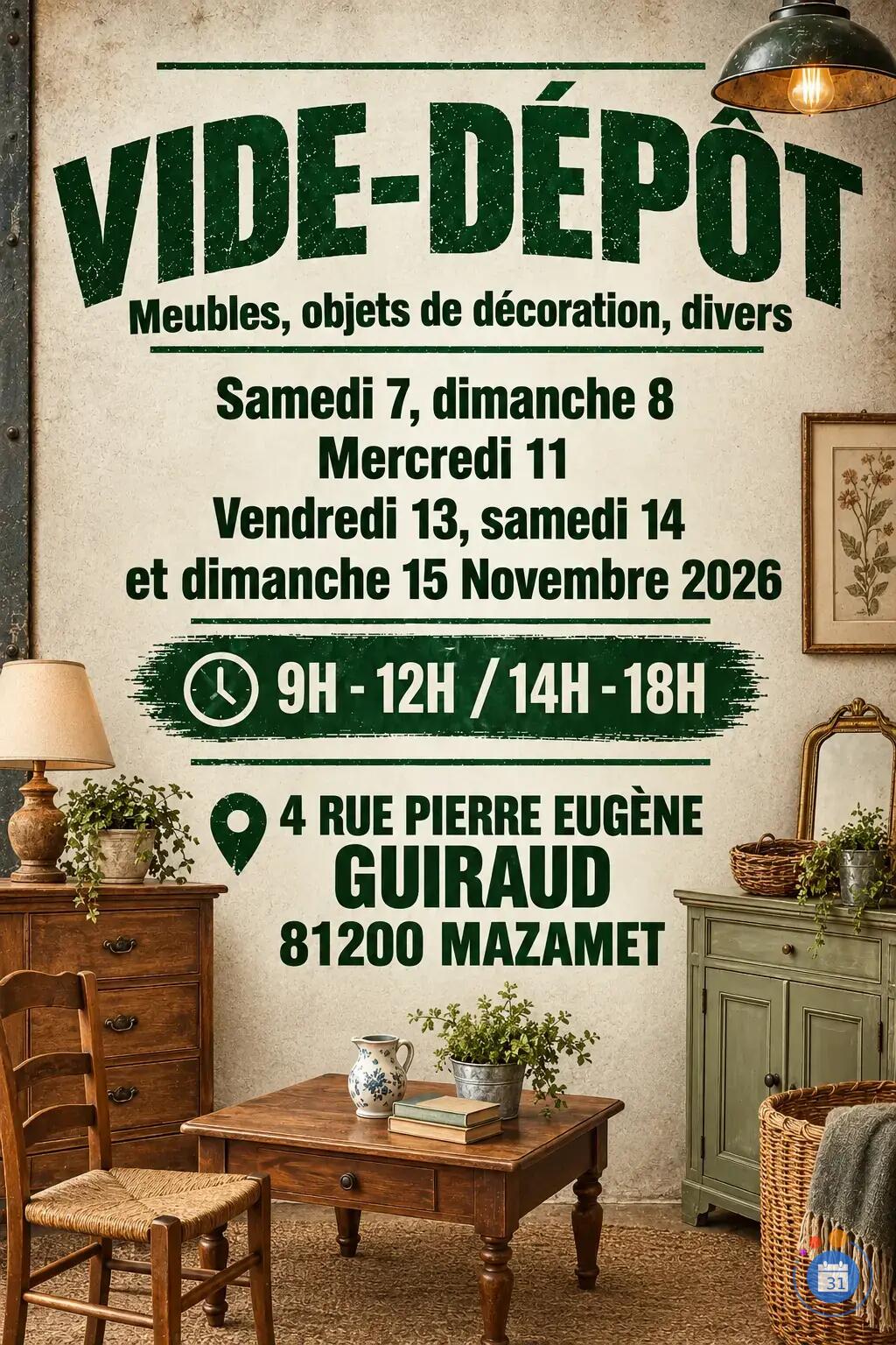 Image Vide dépôt (photo 1)