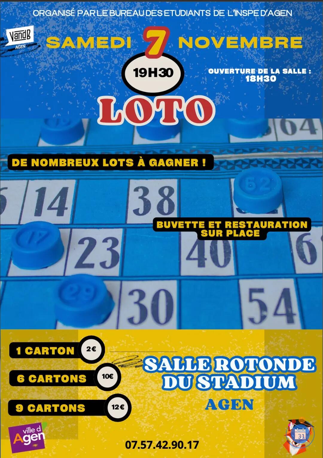 Image Loto du BDE de l'INSPE (photo 1)