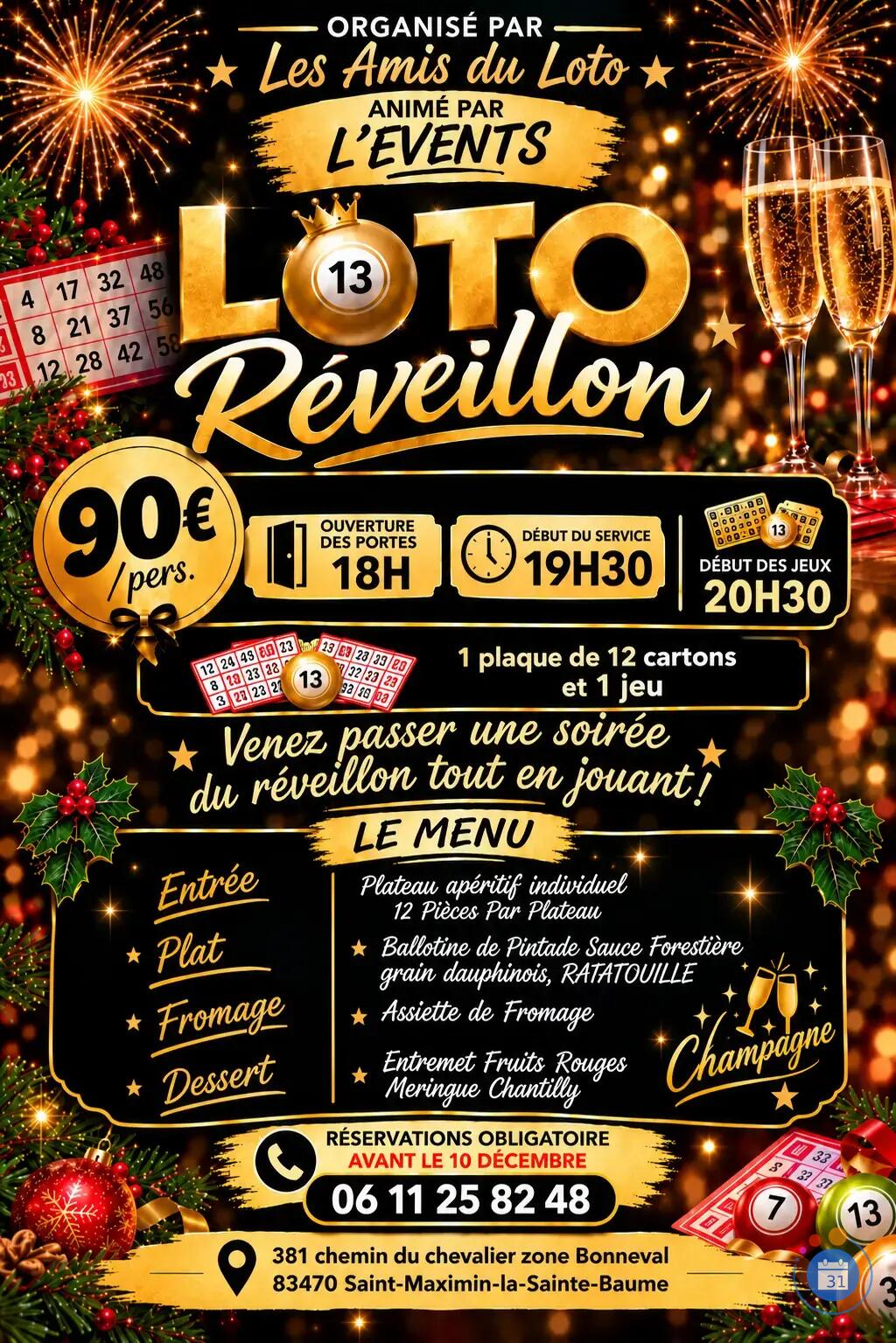 Image Loto réveillon (photo 1)