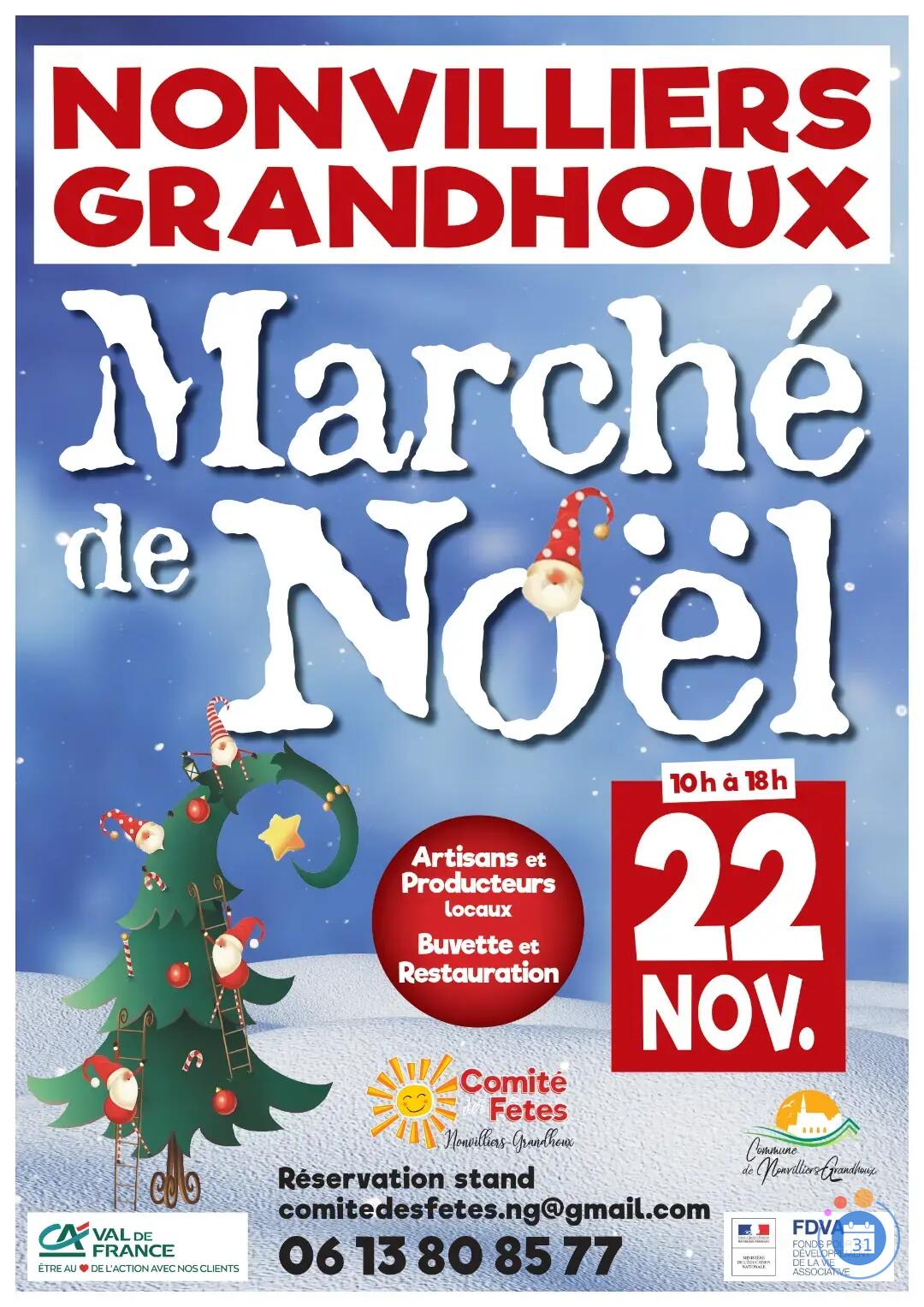 Image Marché de noël Nonvilliers Grandhoux (photo 1)