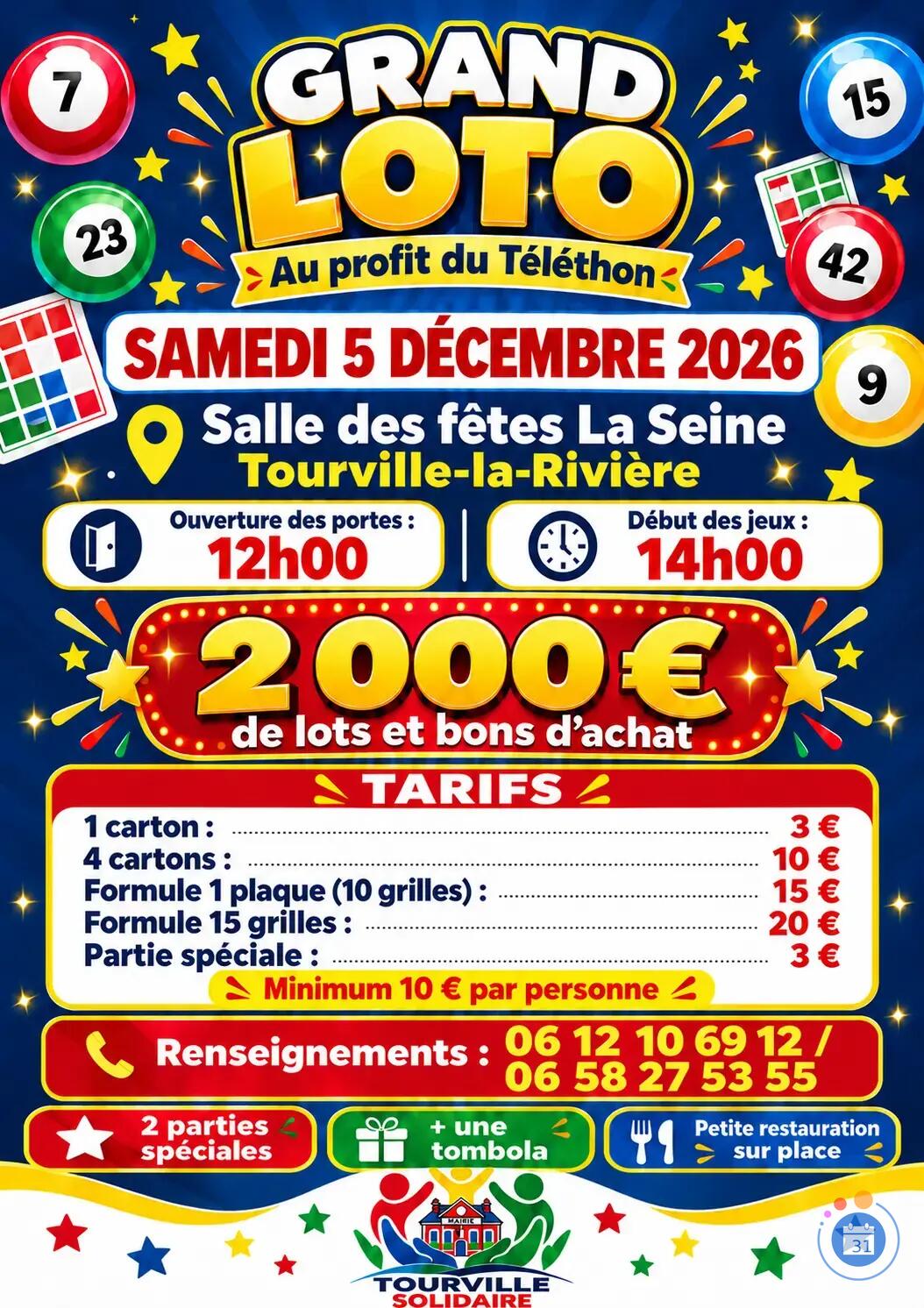 Image super loto du Téléthon (photo 1)