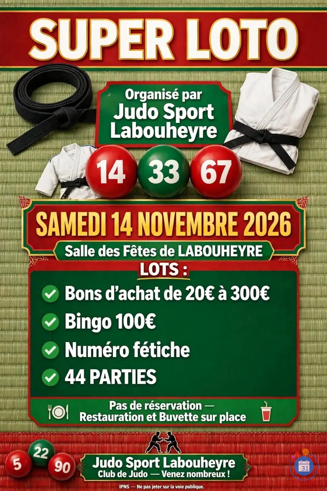 Image Loto du Judo (photo 1)