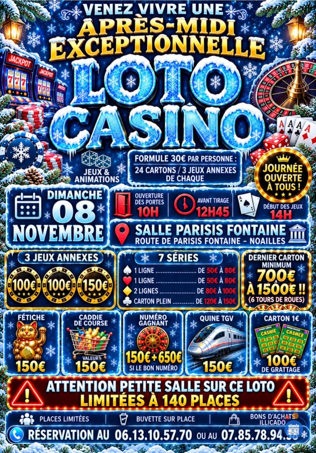 Image Super loto à Noailles ( petite salle ) (photo 1)