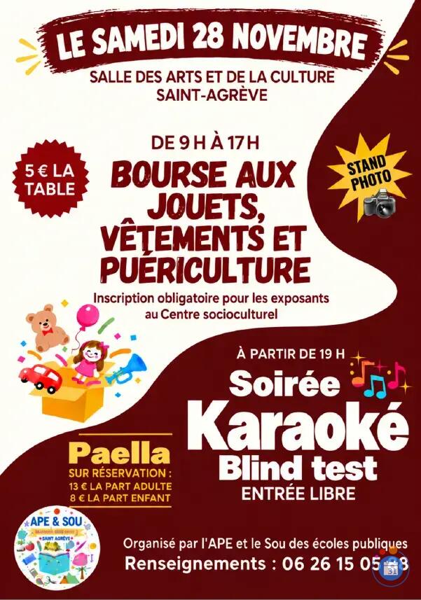 Image Bourse aux jouets, vêtements et puericulture (photo 1)