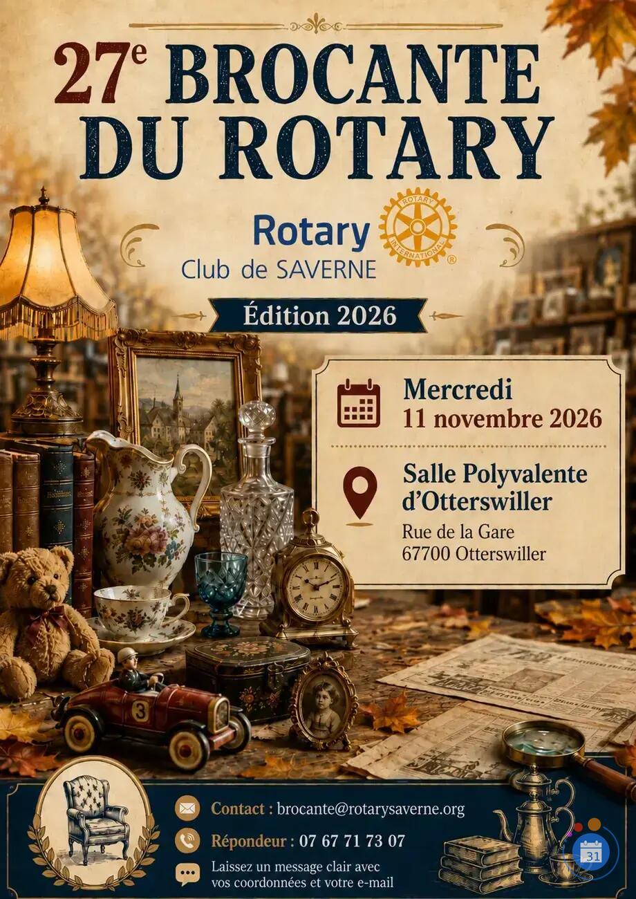 Image 27 em brocante du Rotary club (photo 1)
