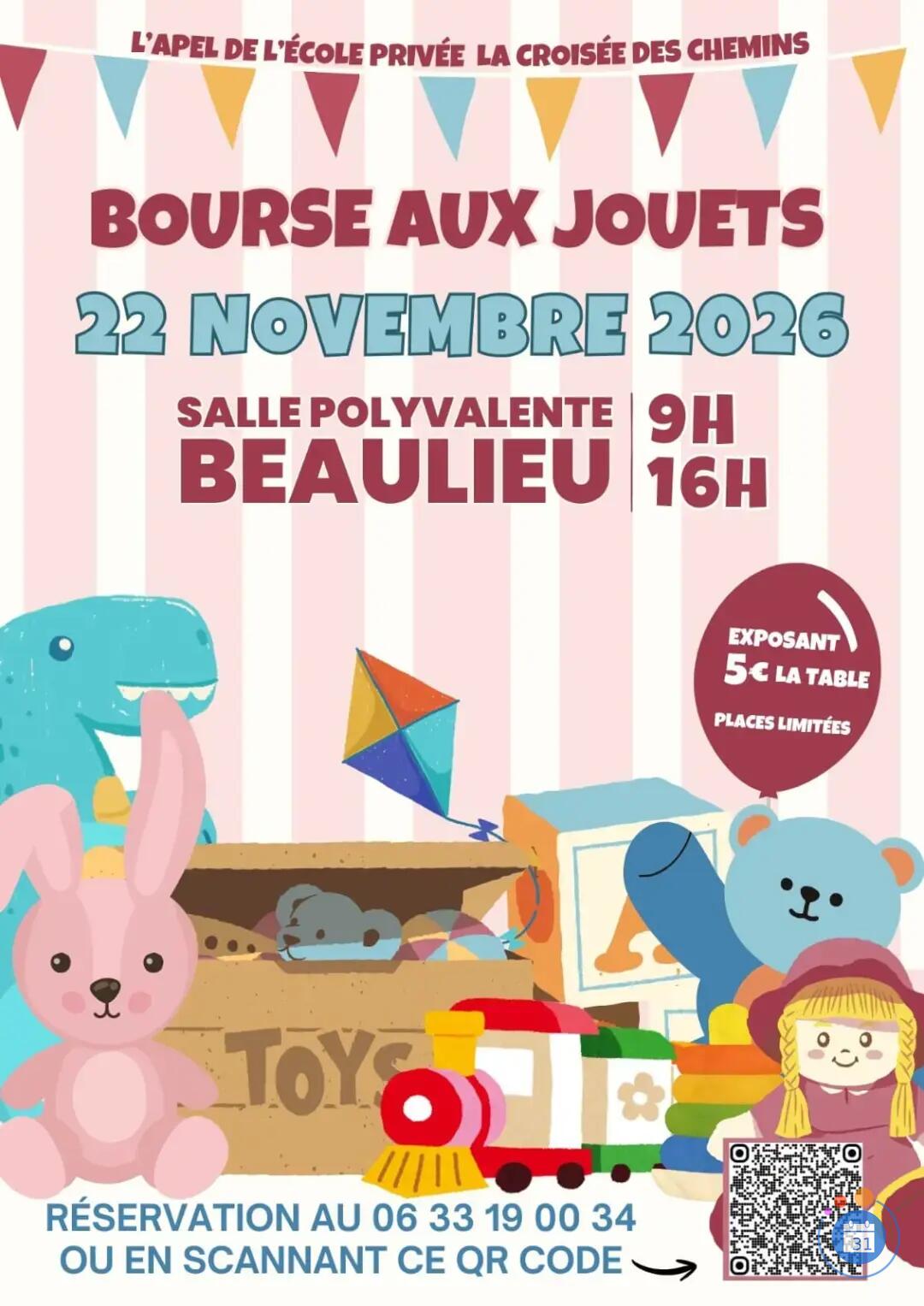 Image Bourse aux jouets Beaulieu (photo 1)
