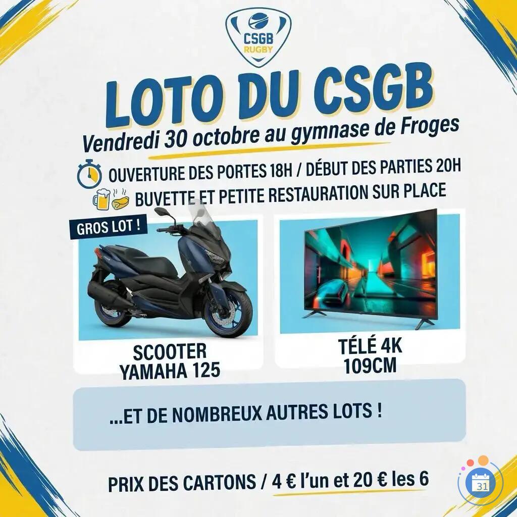 Image Loto d'automne du CSGB rugby (photo 1)