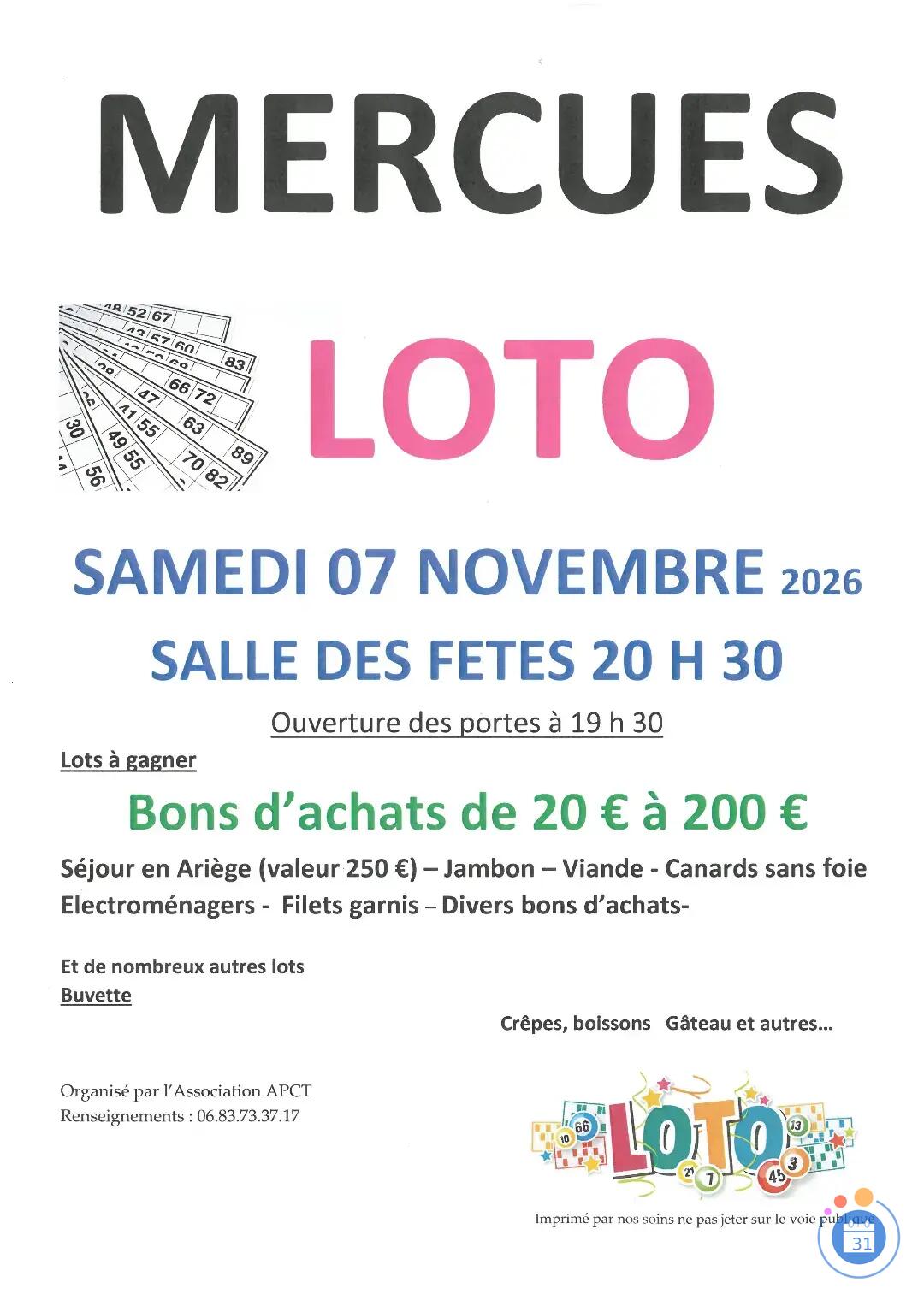 Image Loto de l'APCT (photo 1)