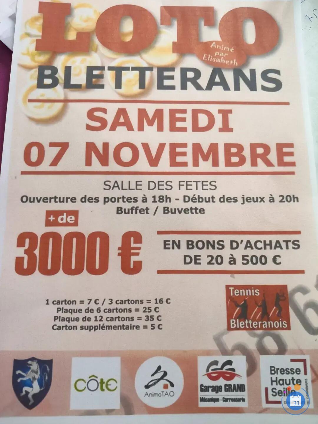 Image loto du tennis (photo 1)