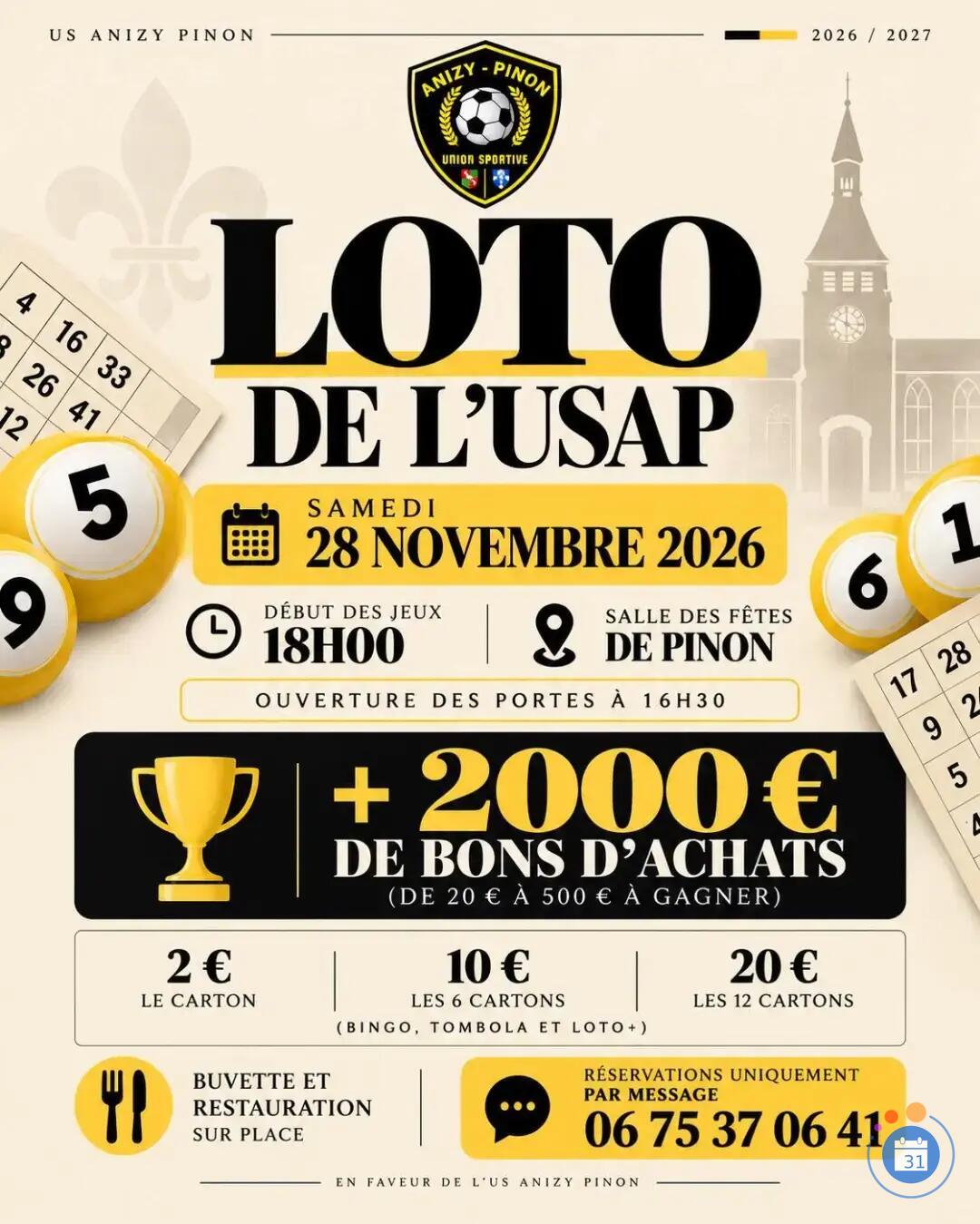 Image Loto de l'USAP (photo 1)