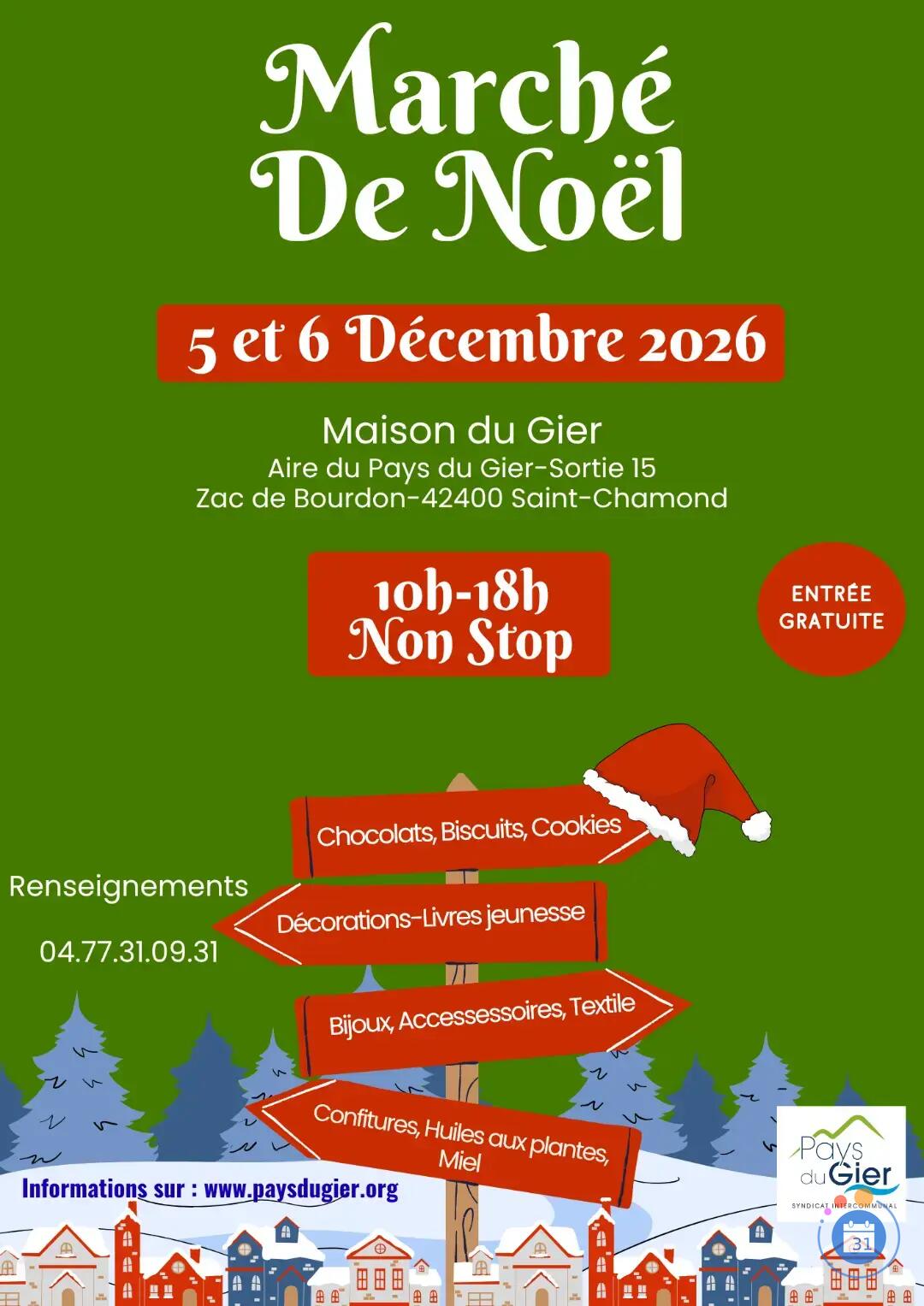 Image Marché de noël de la Maison du Gier (photo 1)