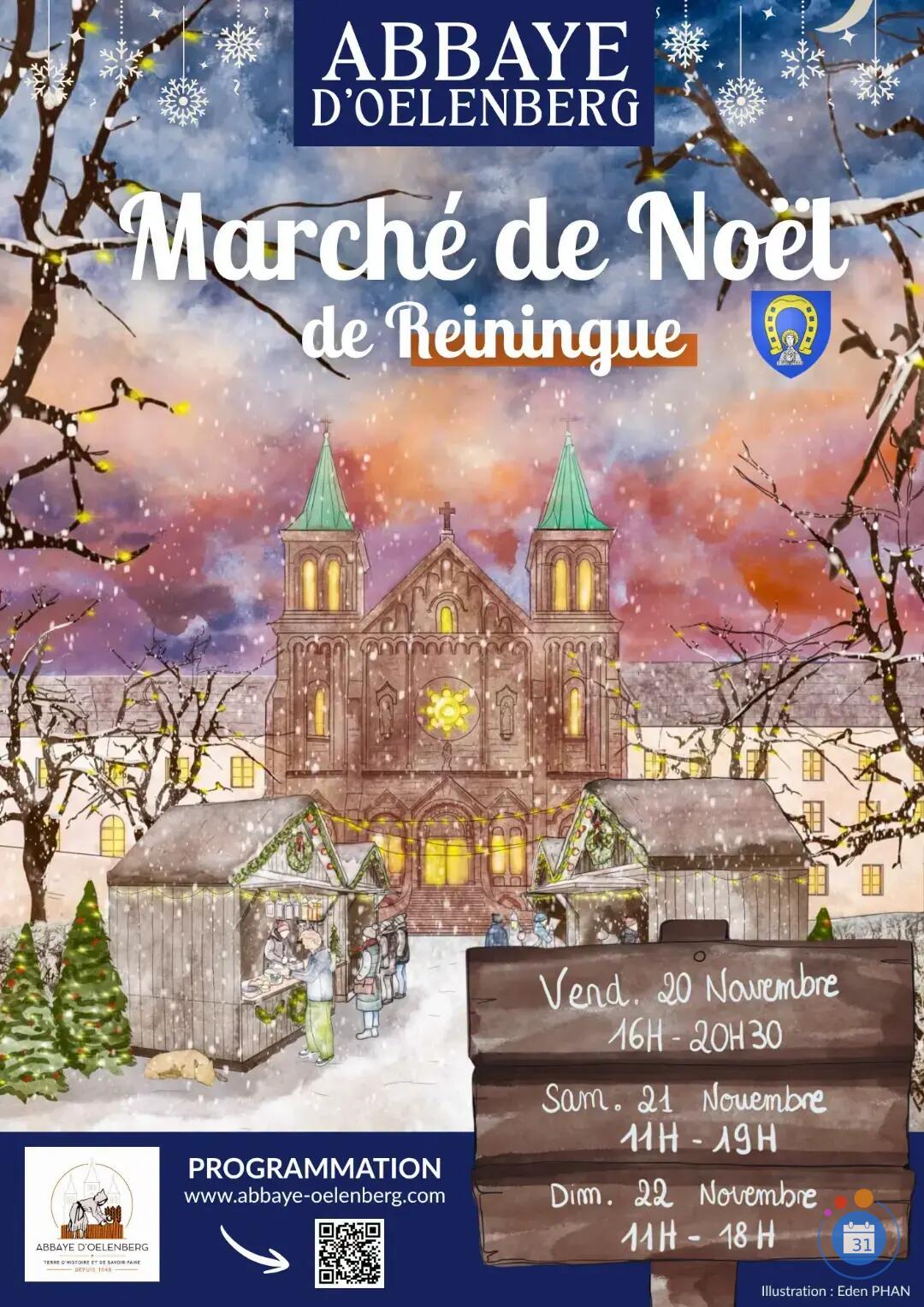 Image Marché de Noel de l'Abbaye d'Oelenberg (photo 1)