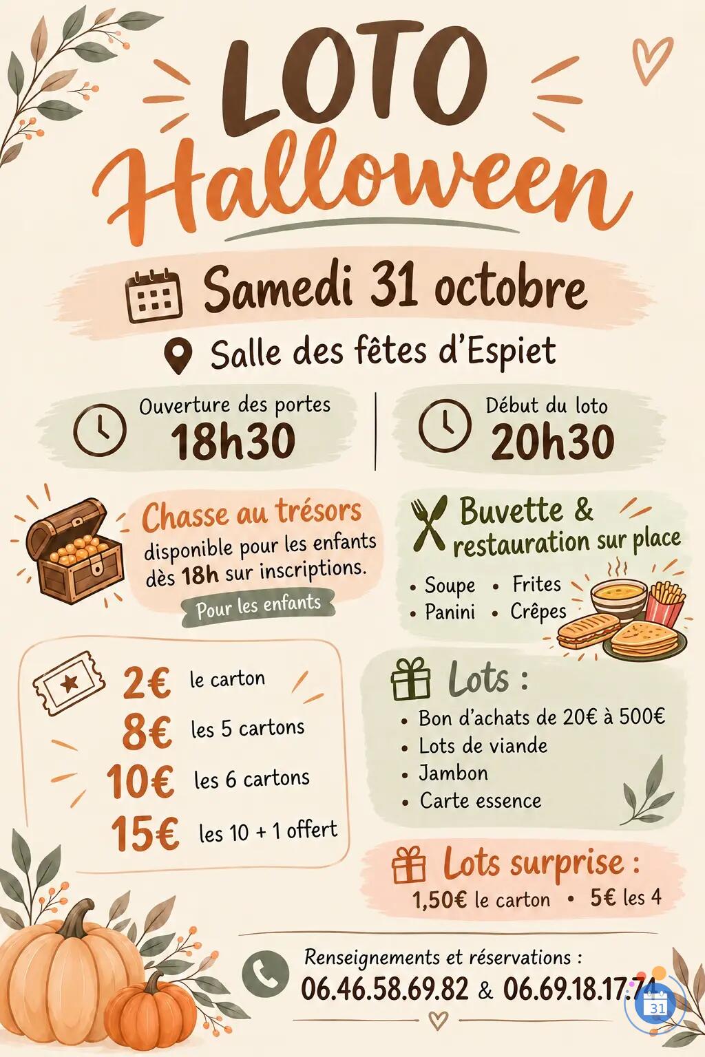 Image Loto d’Halloween (photo 1)