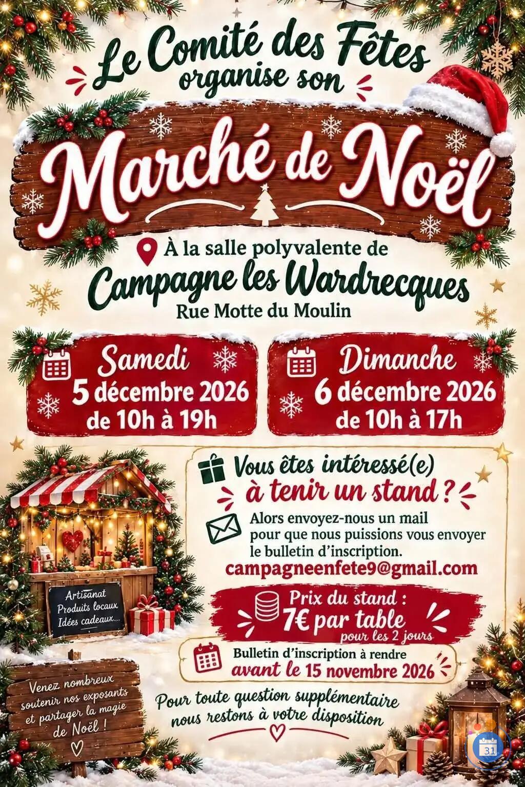Image Marché de Noël du Comité des Fêtes (photo 1)
