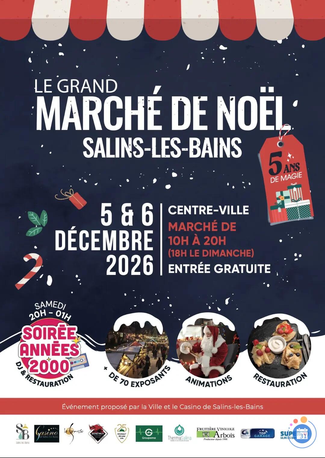 Image Le Grand Marché de Noël de Salins-les-Bains (photo 1)