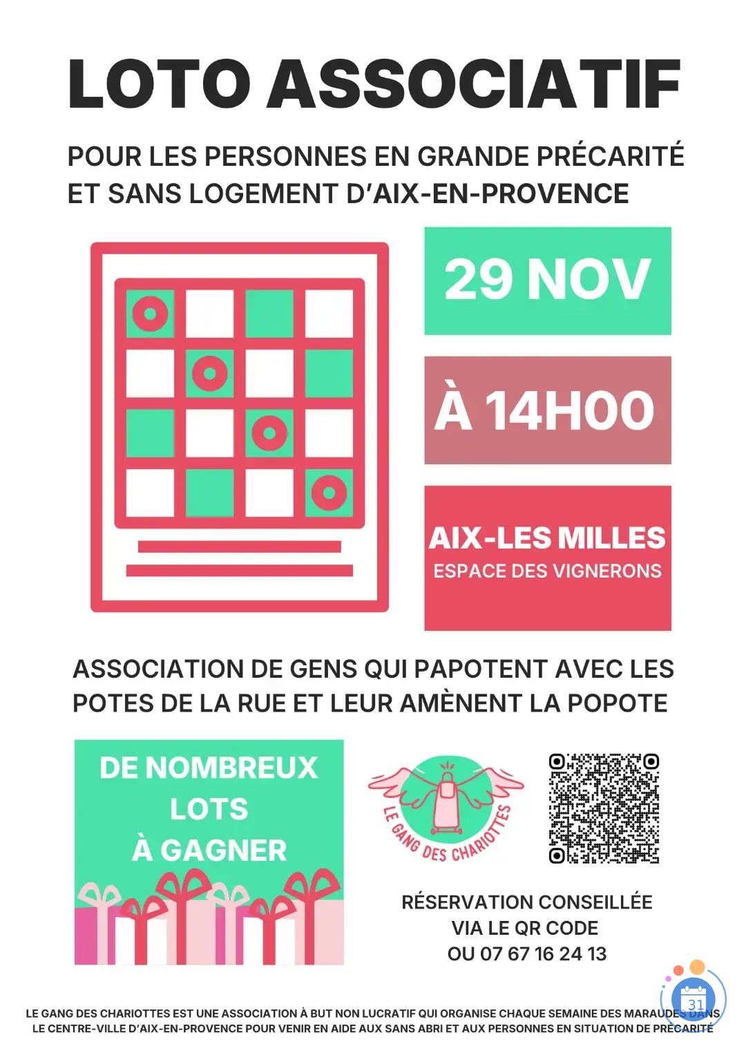 Image LOTO ASSOCIATIF DU GANG DES CHARIOTTES (photo 1)
