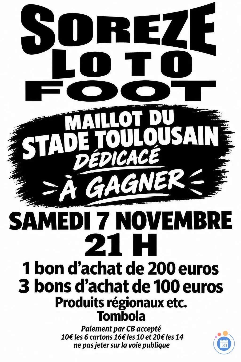 Image LOTO DU SOREZE FOOTBALL CLUB (photo 3)