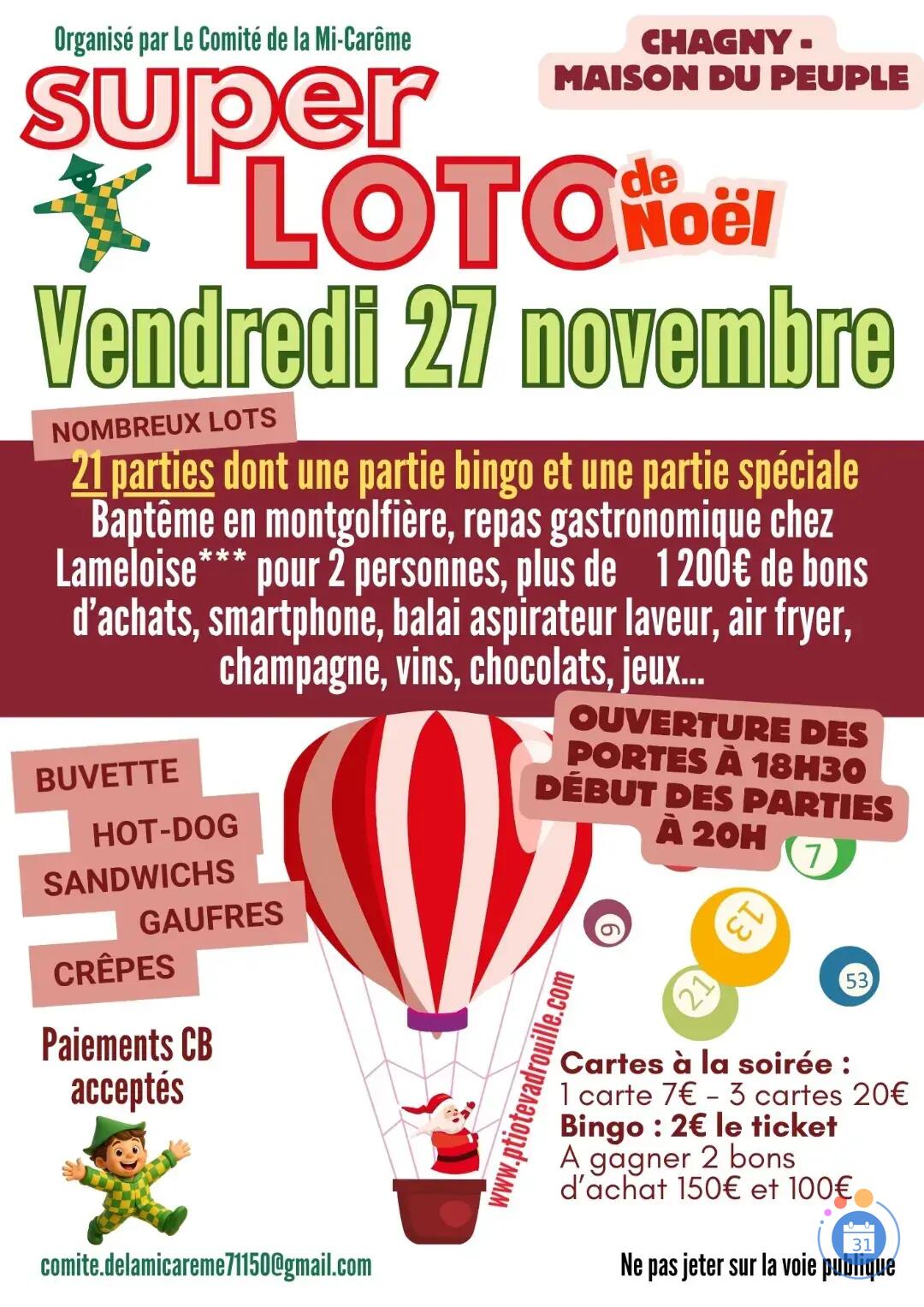 Image LOTO NOEL MI-CAREME (photo 1)