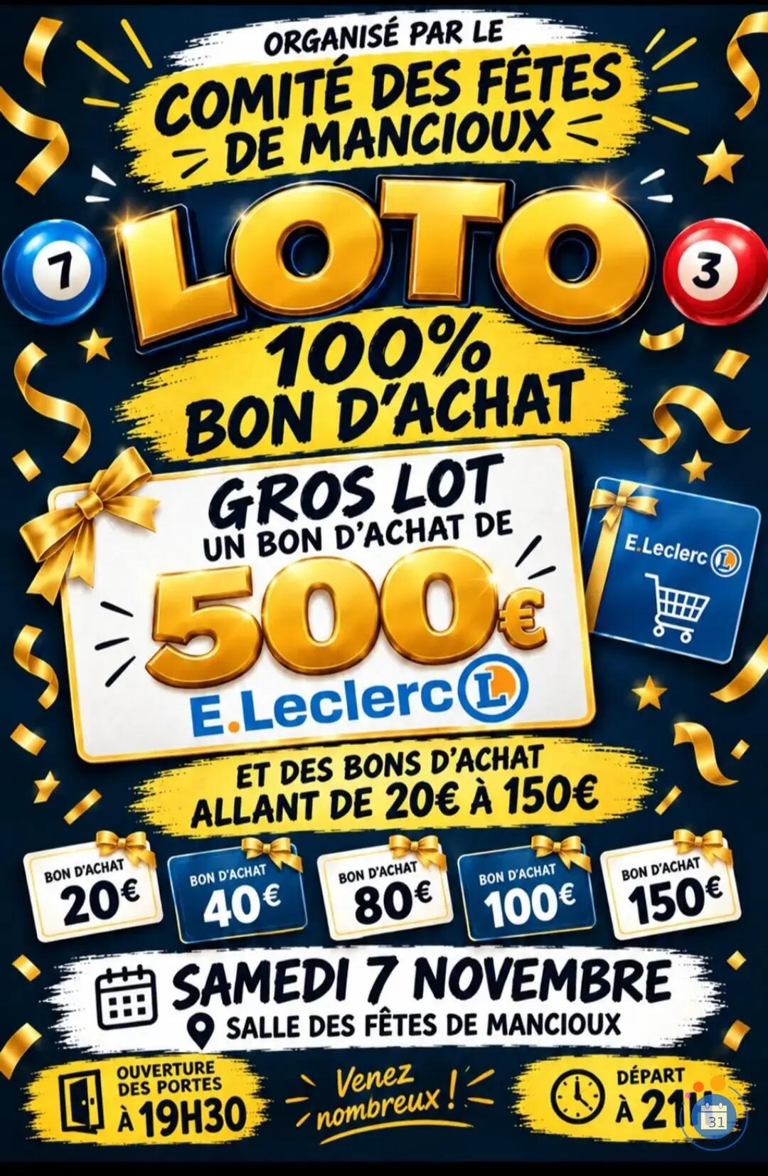 Image Loto spécial bons d'achats (photo 1)