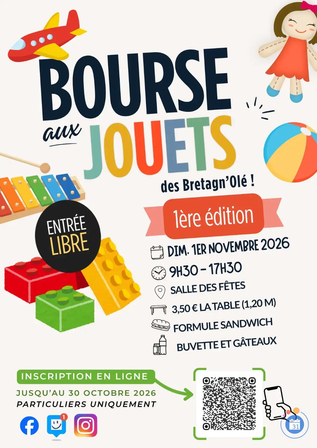 Image Bourse aux jouets des Bretagn'Olé (photo 1)