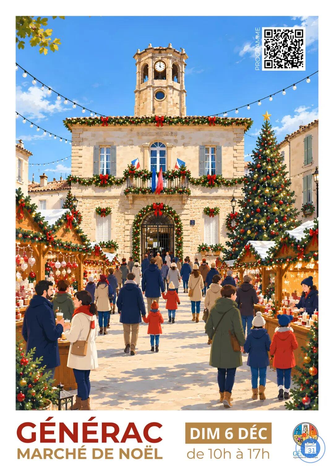 Image Marché de Noël - Générac (Gard - 30) (photo 1)