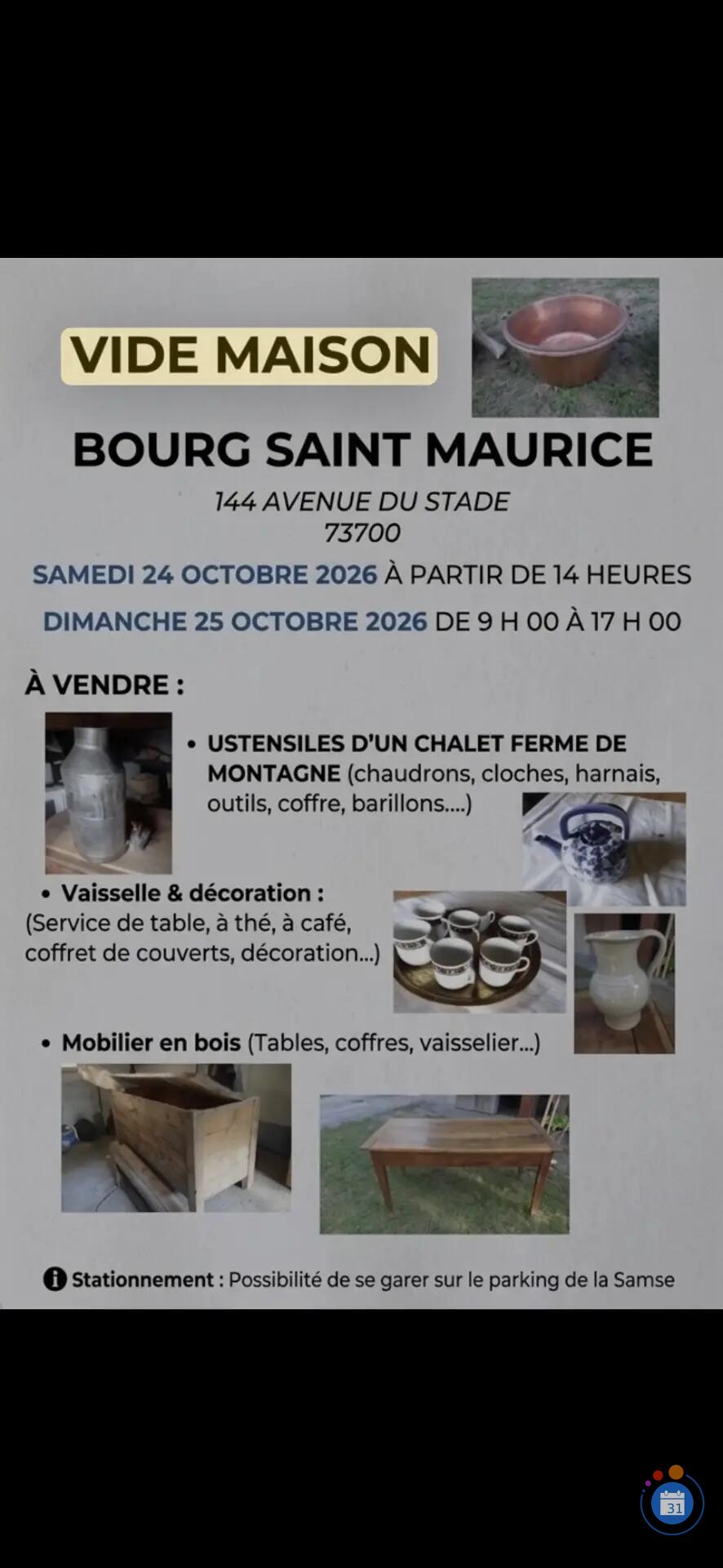 Image Vide maison Chalet ferme de montagne (photo 1)
