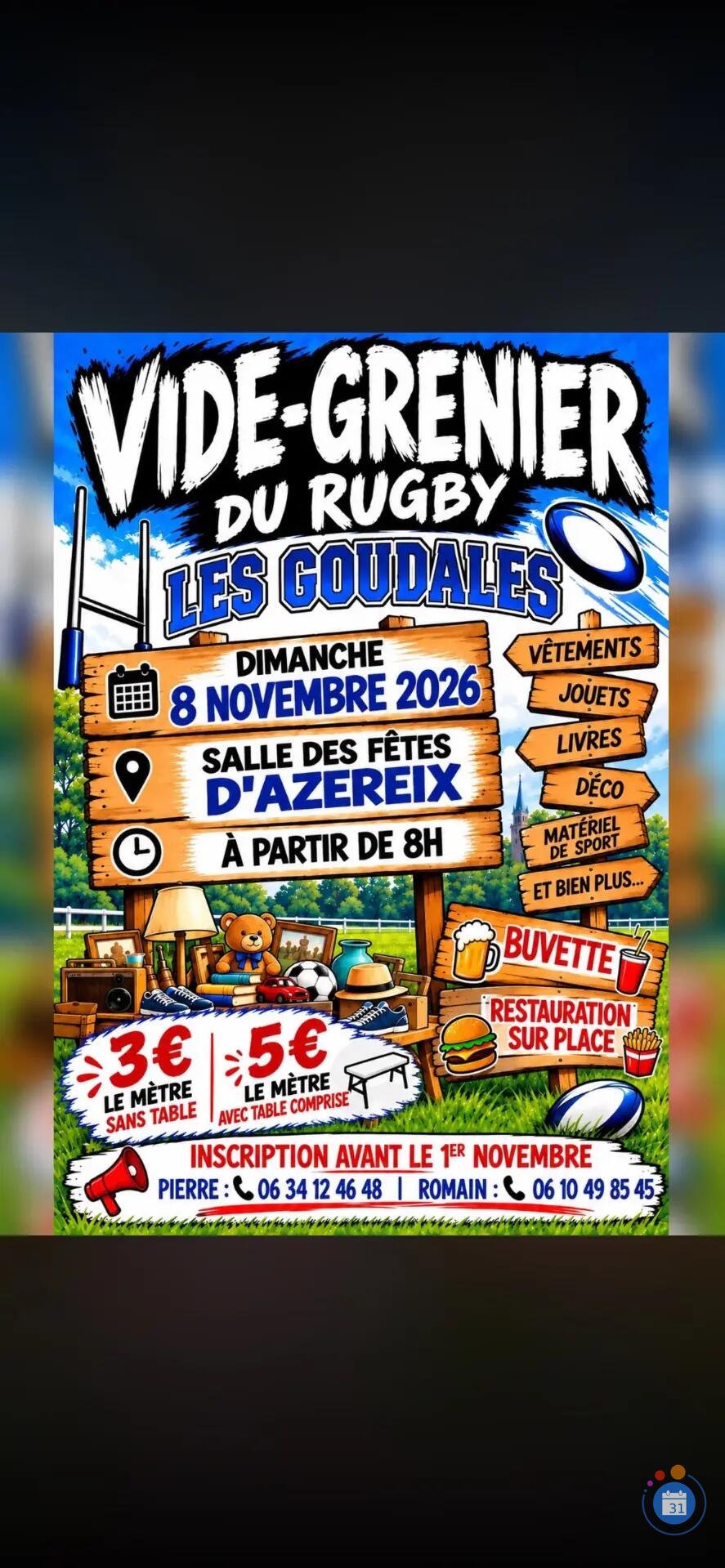 Image Vide grenier des goudales (photo 1)