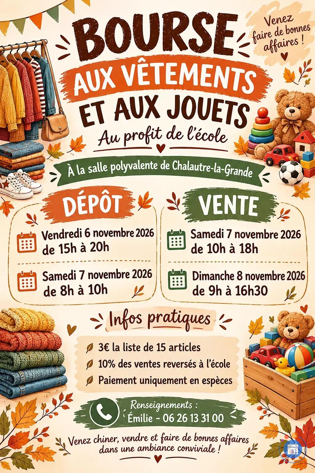 Image Bourse aux vêtements et aux jouets (photo 1)